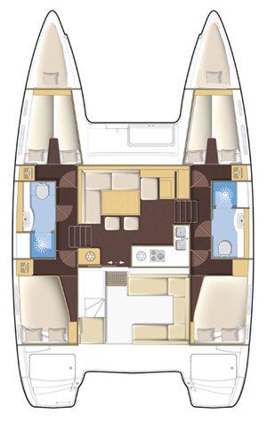 Lagoon 400 S2 - 4 + 2 cab. - ToyBoy - 2015