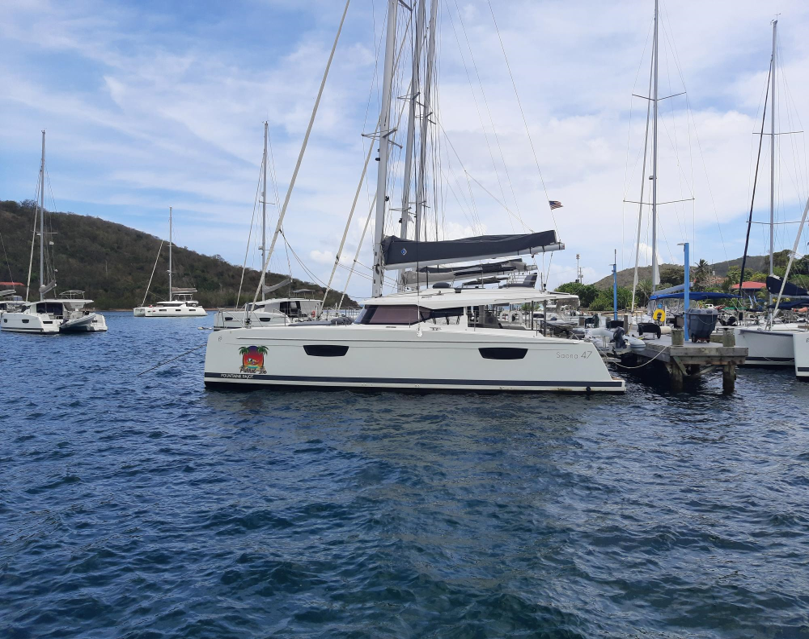 Fountaine Pajot Saona 47 - 5 cab. - Parrot Ice - 2019.