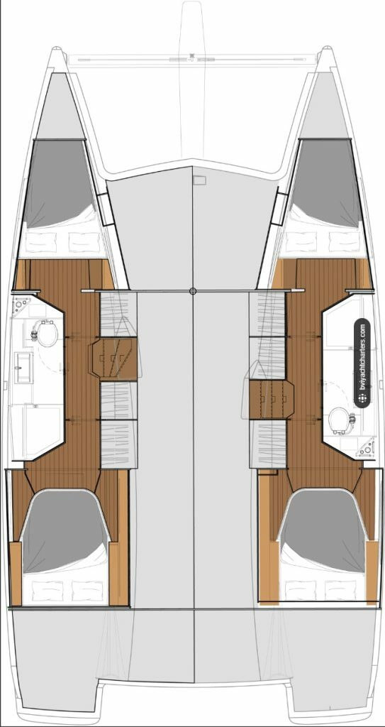 Fountaine Pajot Lucia 40 - Infinite Blue - 2020.