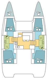 Lagoon 40 - 4 + 2 cab Southern Cross