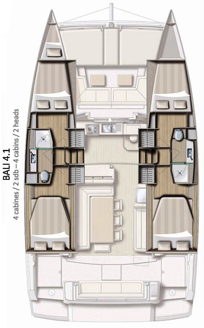 Bali 4.1 - 4 + 1 cab.