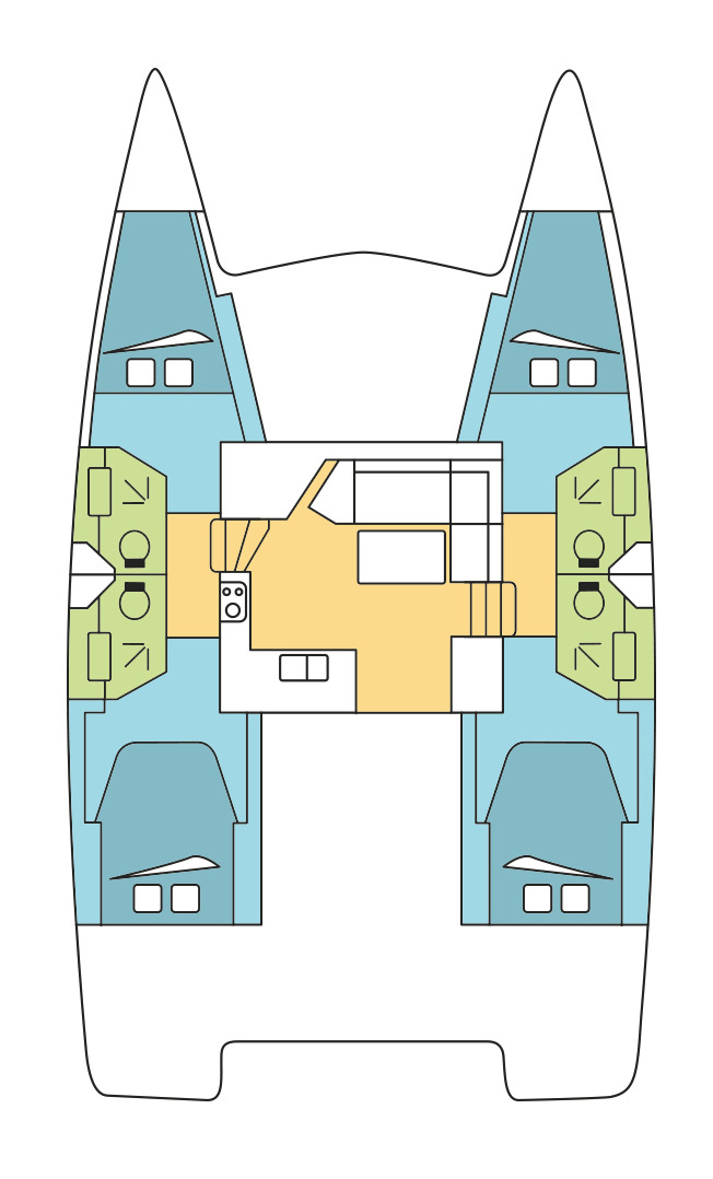 Fountaine Pajot Isla 40 - 4 cab. - Seas The Day - 2023