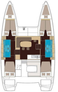 Lagoon 400 - 4 + 2 cab. - Stray Cat - 2012