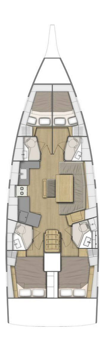 Oceanis 46.1 - 4 cab. - Andiamo - 2020