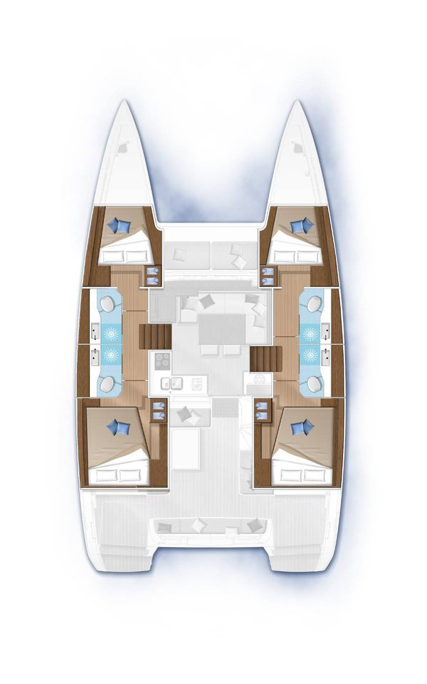 Lagoon 40 - 4 + 2 cab - Sail and Passion - 2019