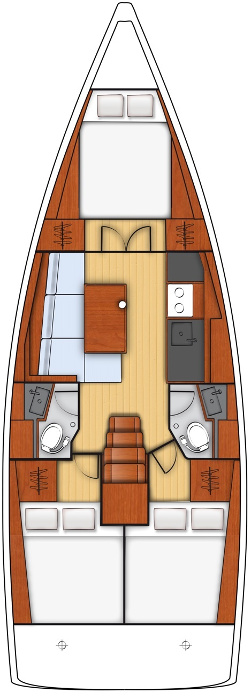 Oceanis 38.1 - Dama - 2018