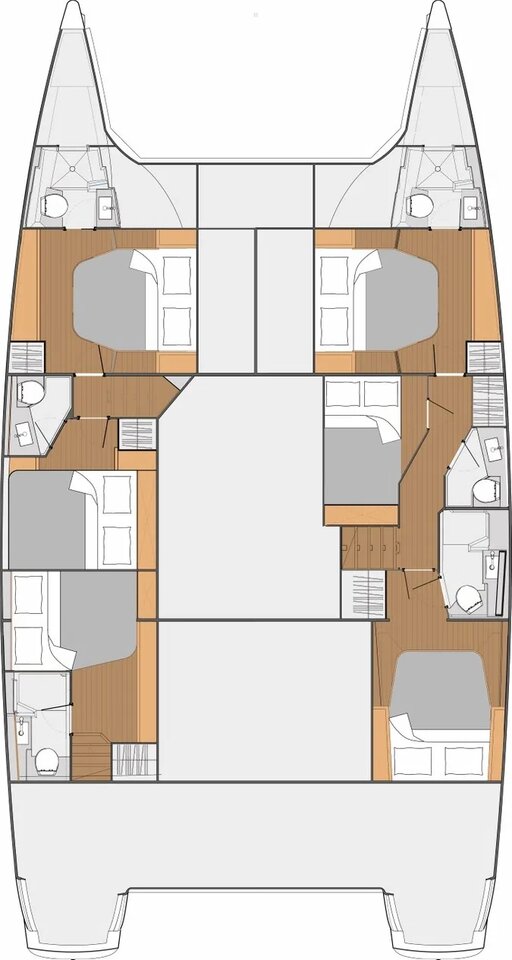 Fountaine Pajot Saba 50 - 4 + 2 cab. - Sunshine Reggae - 2015