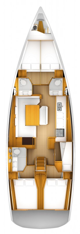 Sun Odyssey 519 - 5 + 1 cab. - Aysha - 2018