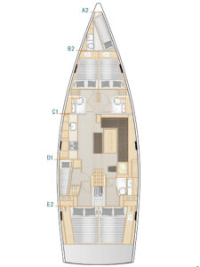 Hanse 508 - 5 + 1 cab. - Supernatural - 2019