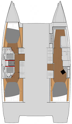 Fountaine Pajot Astrea 42 - 3 + 2 cab.