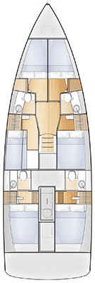 Sun Loft 47 - 6 + 1 cab. - CLASS