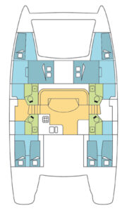 Catana 47 - 4 + 2 cab.