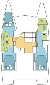 Fountaine Pajot Lucia 40 - 3 cab.