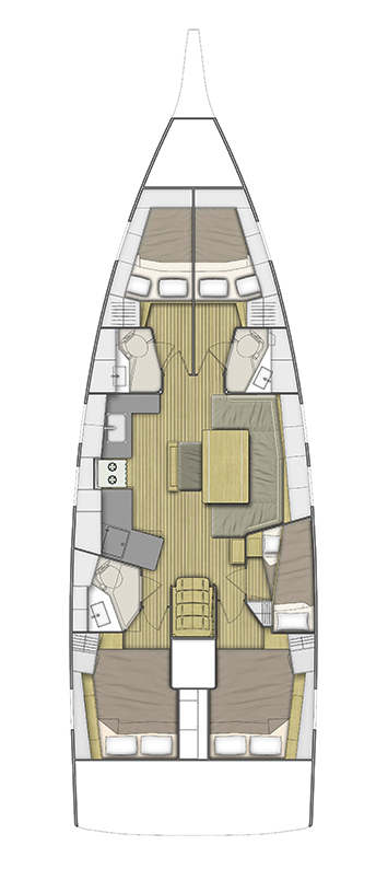 Oceanis 46.1 - Arya - 2019