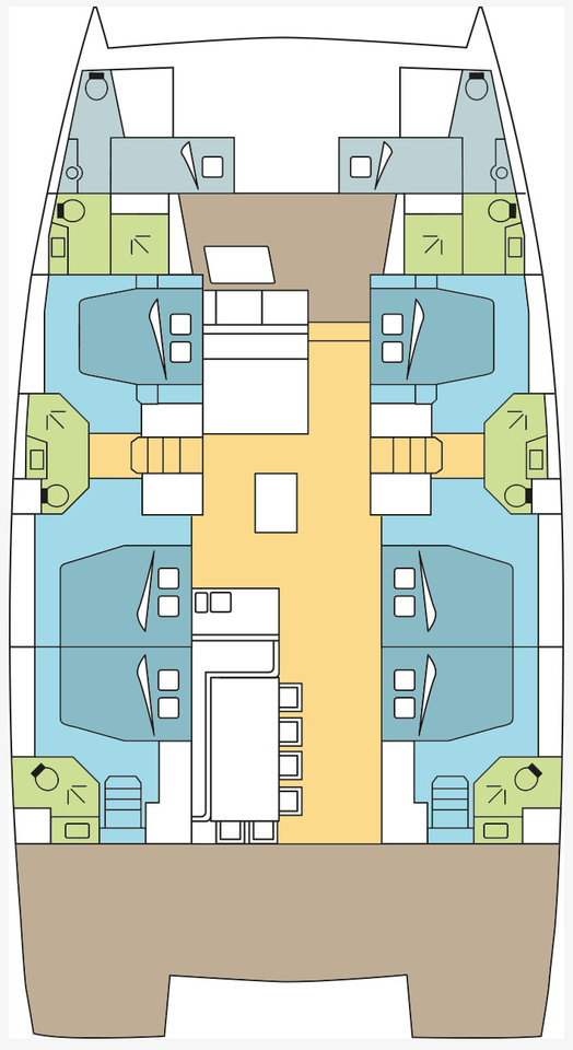 Bali 5.4 - 6 + 2 cab.