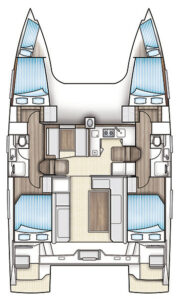 Nautitech 40 Open - 4 cab. - Jangada - 2015