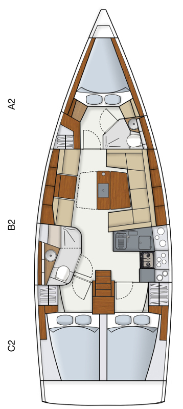 Hanse 415 - Ivy - 2015