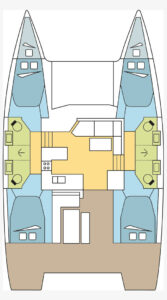 Fountaine Pajot Astrea 42 - 4 + 2 cab.