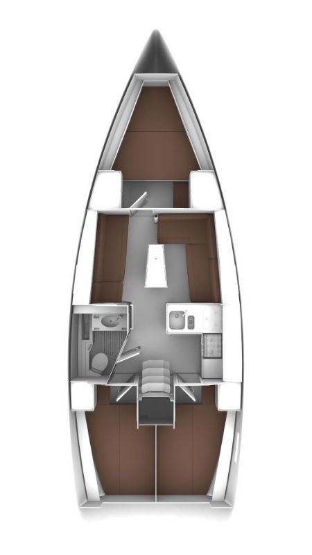 Bavaria Cruiser 37 - 3 cab. - Black Pearl