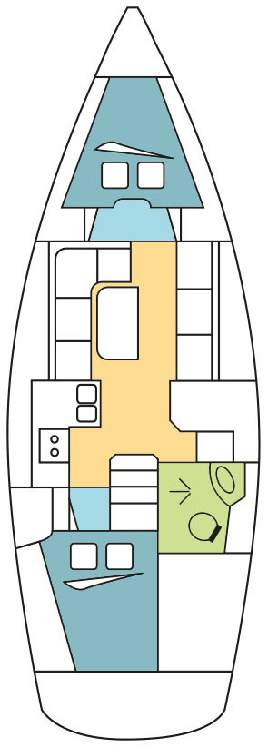 Bavaria Cruiser 34 - 2 cab.