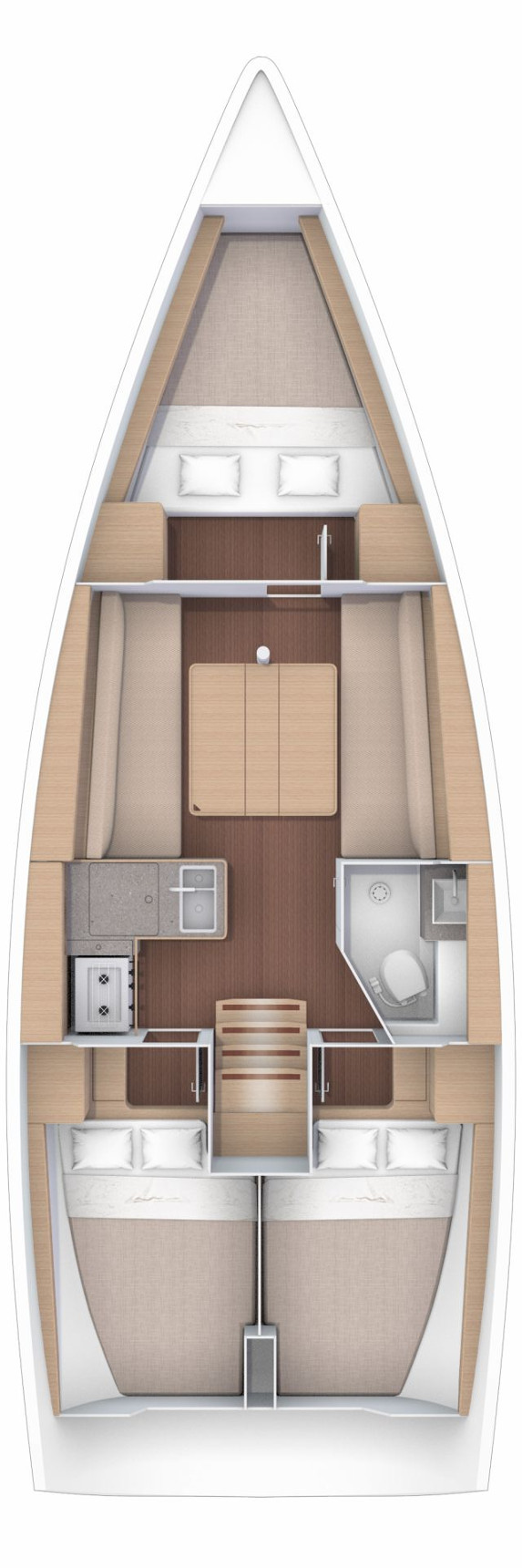 Dufour 360 GL - 3 cab. - Vanila - 2019