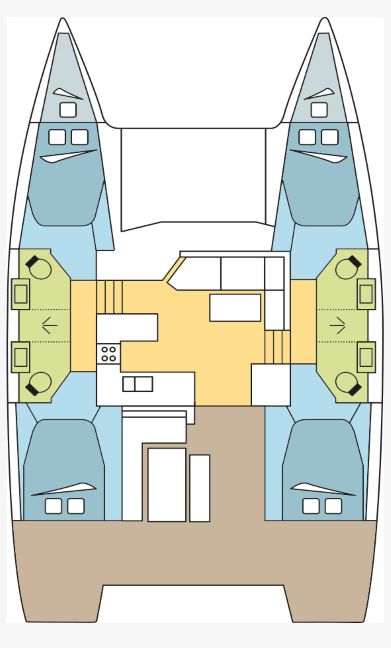 7Fountaine Pajot Astrea 42 - 4 + 2 cab.