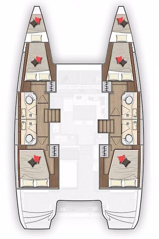 7Lagoon 40 - 4 + 2 cab - You - 2022