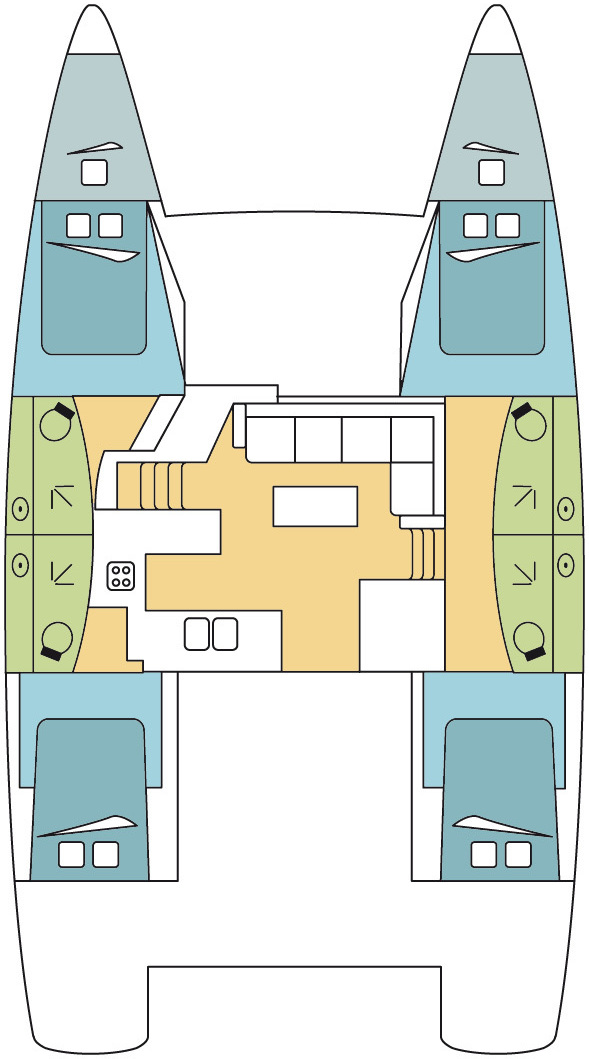 Helia 44 - 4 + 2 cab.