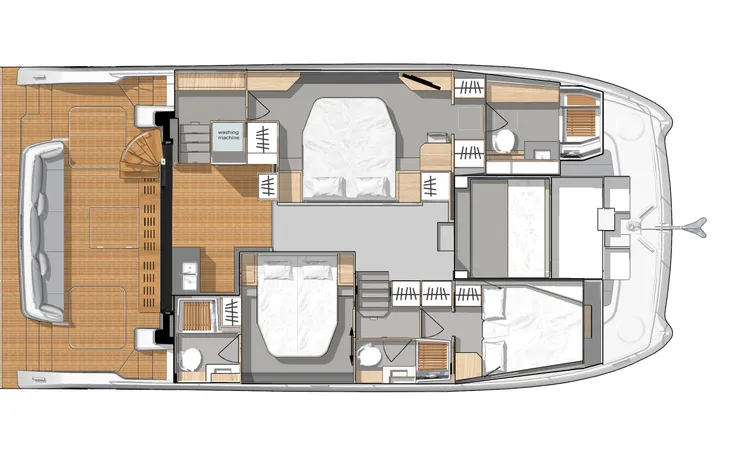 Fountaine Pajot MY 44 - 3 + 1 cab. - Springline - 2020