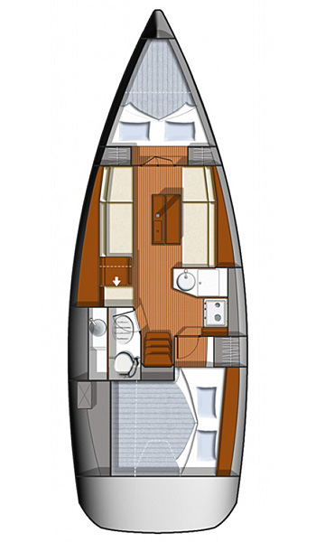 Sun Odyssey 33i - Cosma - 2015