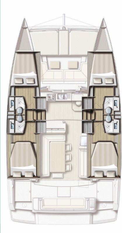 Bali 4.1 - 4 cab. - Sea Lounge - 2019