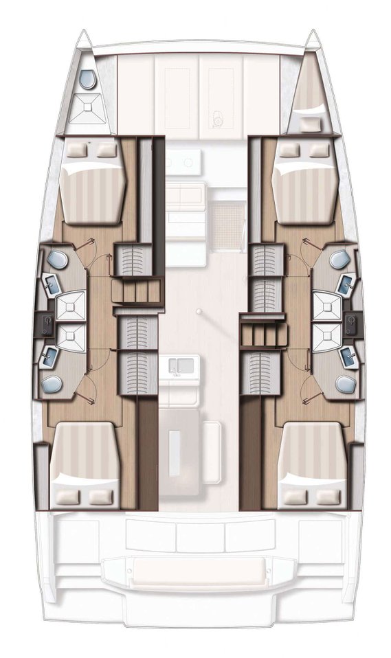 Bali 4.6 - 4 + 1 cab. - Moderna - 2021