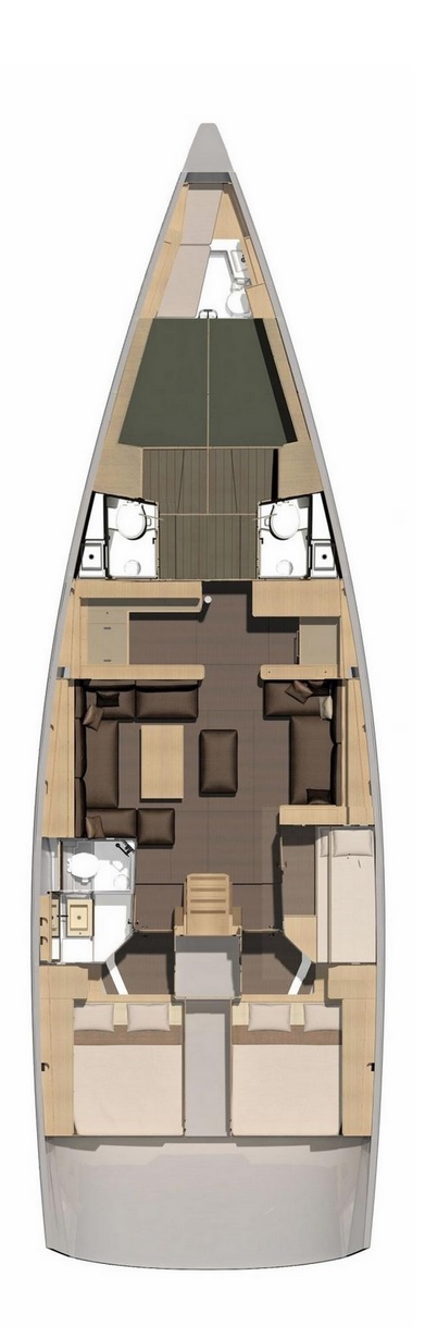 Dufour 56 Exclusive - 5 + 1 cab. - Silente - 2021