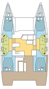 Fountaine Pajot Astrea 42 - 4 + 2 cab. - Cocorico