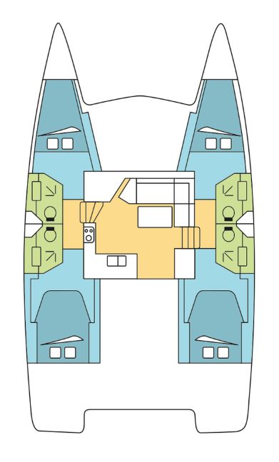 Fountaine Pajot Lucia 40 - Balisier