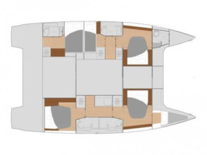 Fountaine Pajot Saona 47 Quintet - 5 + 1 cab. - Orsa 3 - 2022