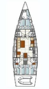 Hanse 540e - Yannis 65S - 2008