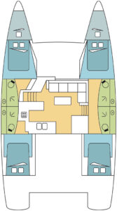 Helia 44 - 4 + 2 cab. - Palilu