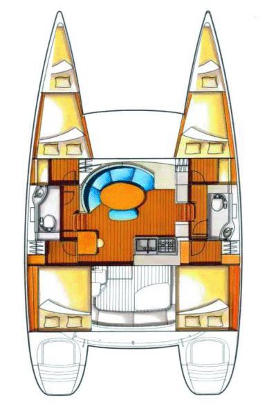 Lagoon 380 S2 - 4 + 2 cab. - Nefertiti - 2015