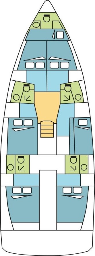 Sun Loft 47 - 6 + 1 cab. - Galathil