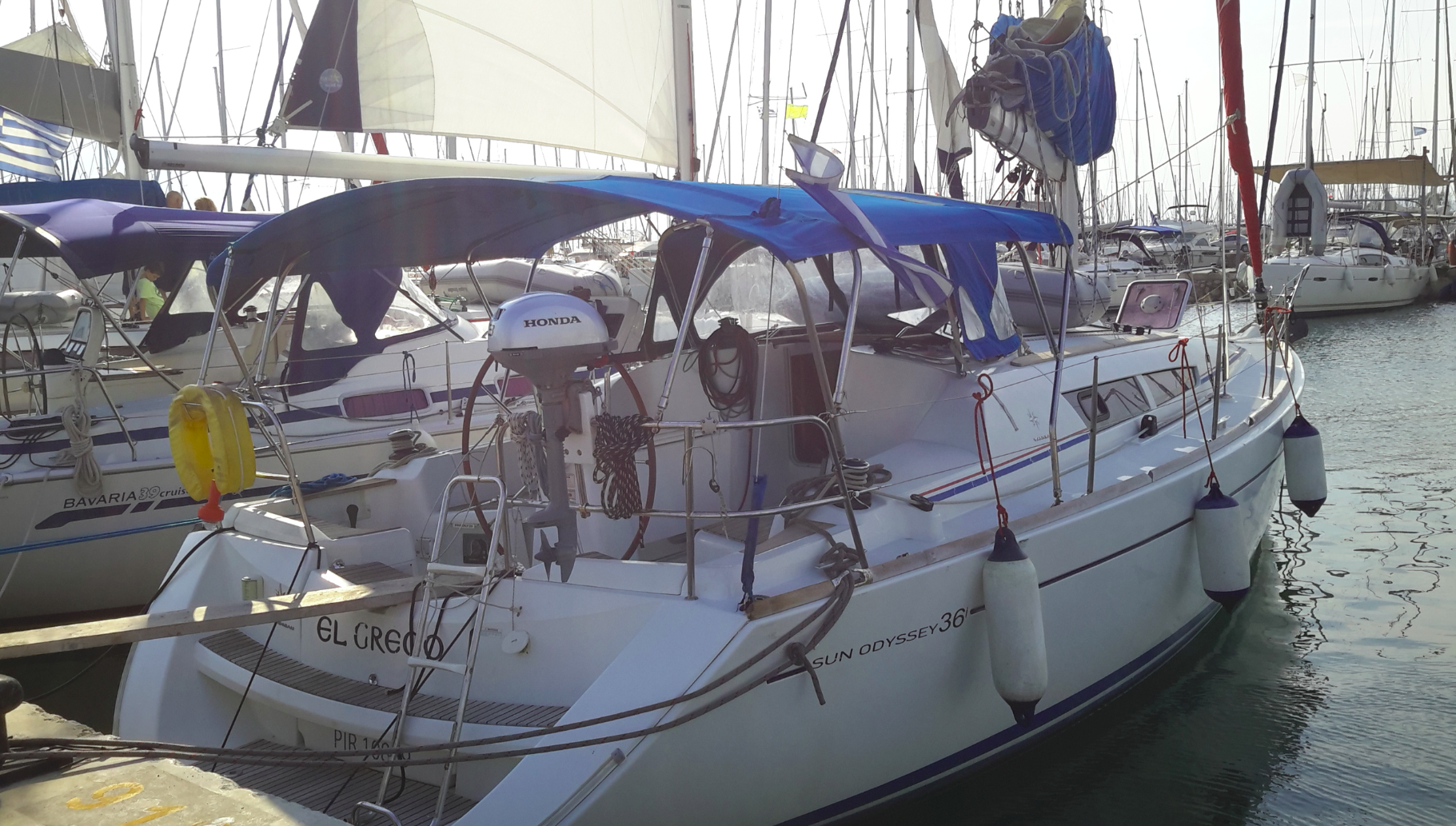 Sun Odyssey 36i - El Greco - 2012