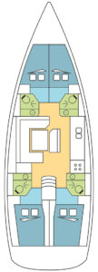 Sun Odyssey 479 - 4 cab. - Symi