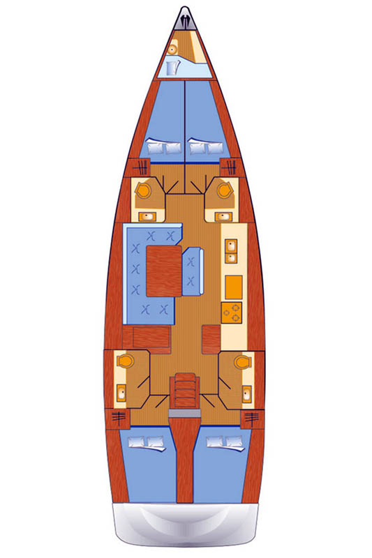 Sun Odyssey 519 - 4 + 1 cab. - Belle Epoque - 2017