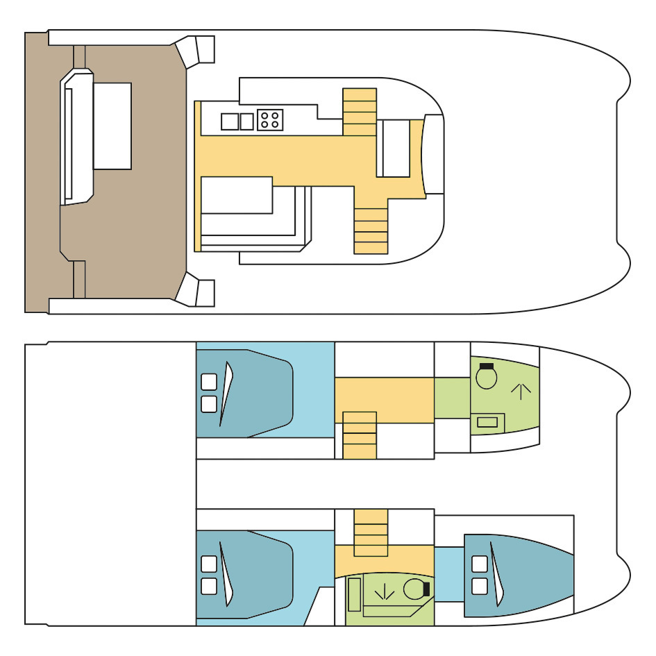 Fountaine Pajot MY 37 - 3 cab.