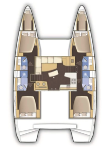 Lagoon 46 - 4 + 2 cab. - Aurora - 2024.