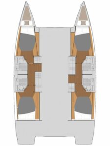 Fountaine Pajot Astrea 42 - 4 + 2 cab. - Imagine - 2022.