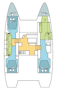 Lagoon 46 OW - 3 + 2 cab. - Tatry - 2022