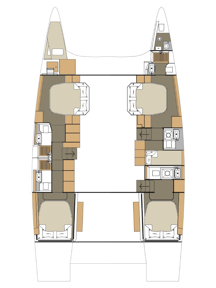 Dufour 48 Catamaran - 5 + 1 cab. - Clo - 2024