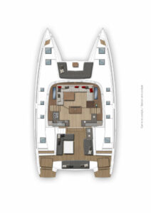 Lagoon 50 - 5 + 2 cab. - Twin Joy