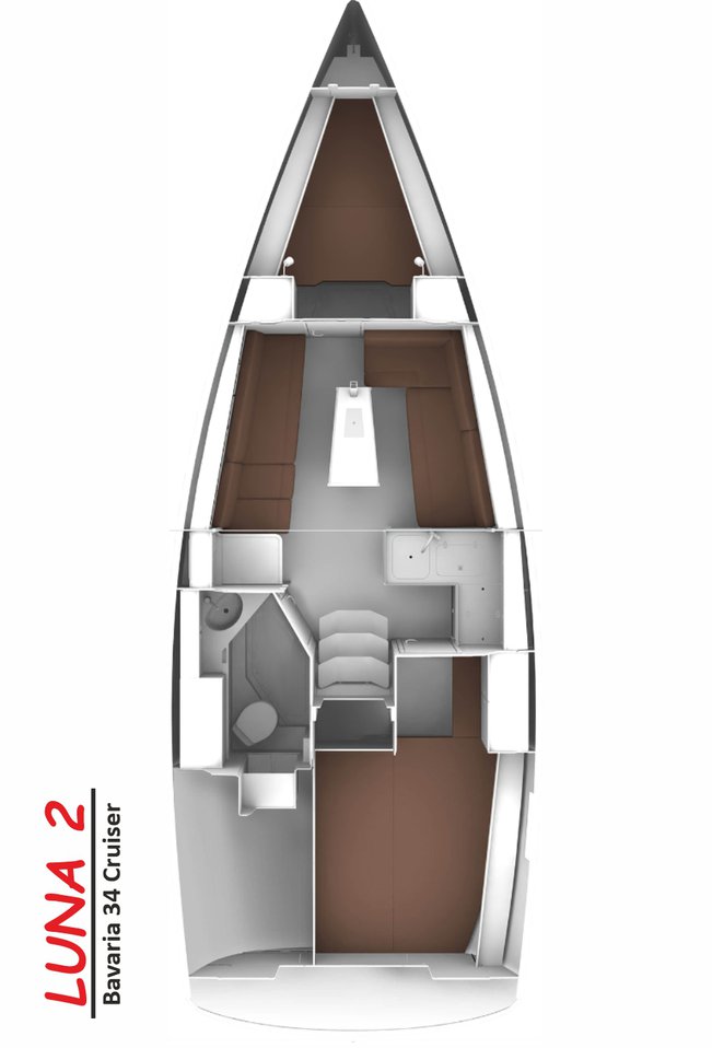 Bavaria Cruiser 34 - 2 cab. - Luna 2 - 2023